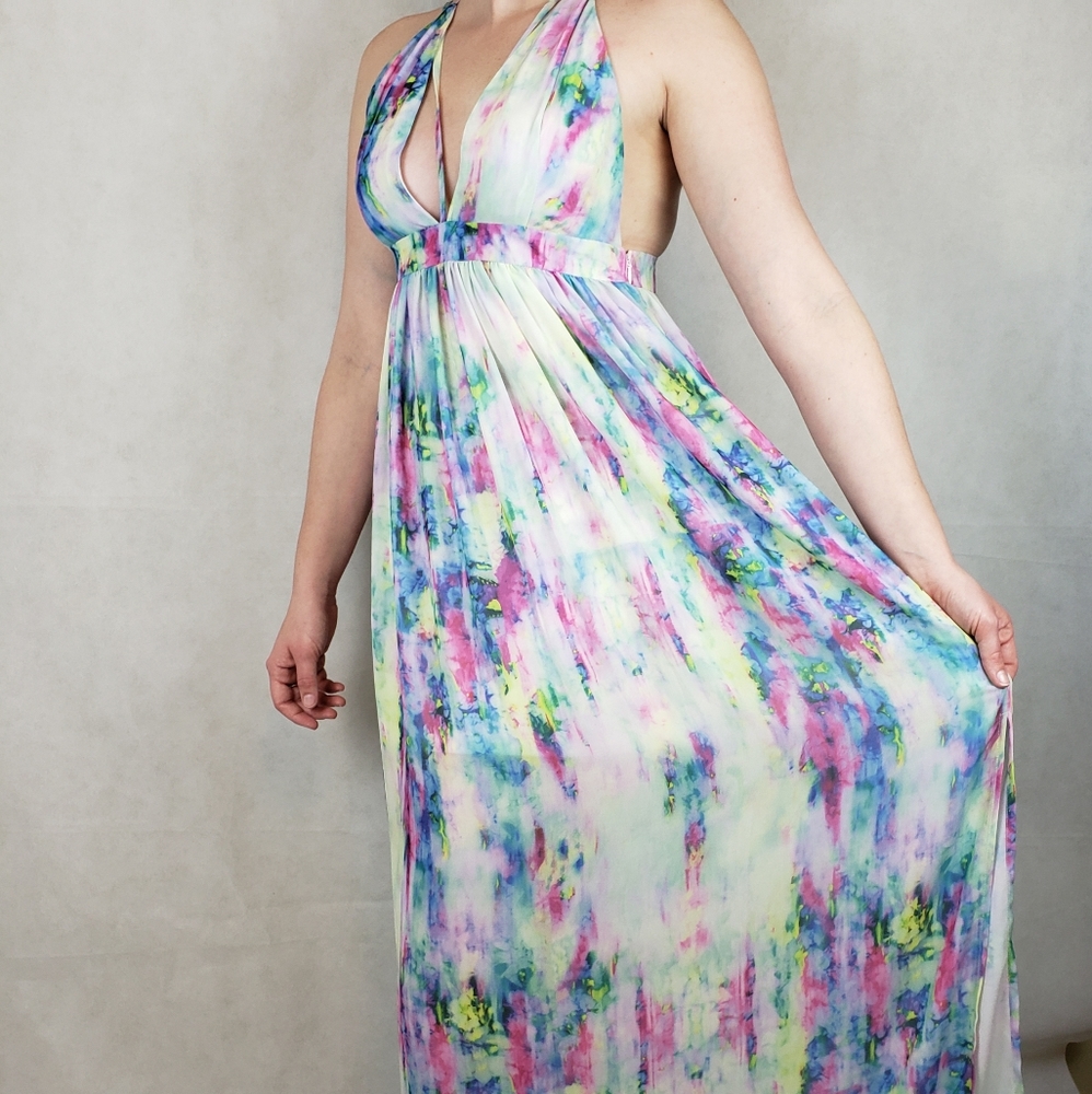 L'atiste by Amy maxi dress size medium